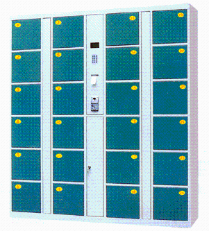 24門電子存包柜 洛陽偃師和平保險設備廠的高清鑒賞與科技解析